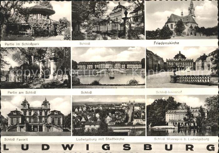 Ludwigsburg Schlosspark Friedenskirche Stadtkirche Schloss Monrepos