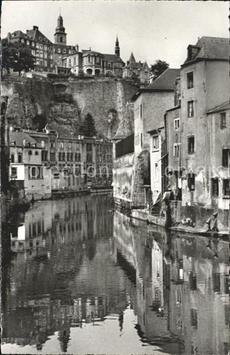 LUXEMBOURG  Luxemburg L Alzette pittoresque