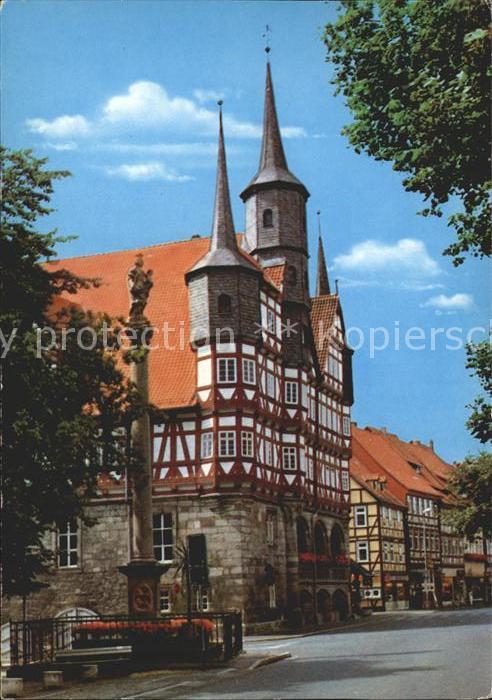 Duderstadt Niedersachsen aeltestes Rathaus