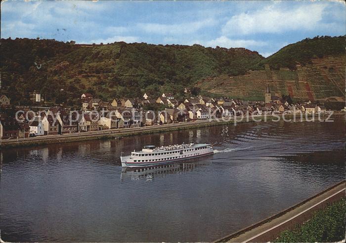 Loef Mosel Schiff Stadtansicht