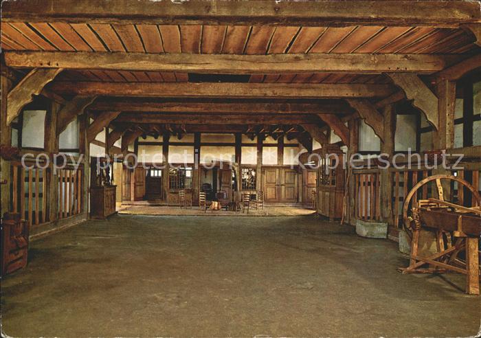 Cloppenburg Diele Herdraum des Haakenhofes Freilichtmuseum