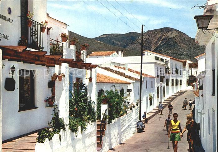 Benalmadena Costa Typische Strasse