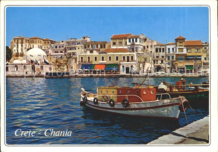 Chania Insel Kreta Hafen