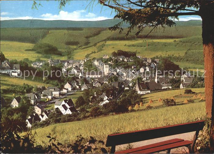 Fredeburg Schmallenberg Sauerland Stadtansicht