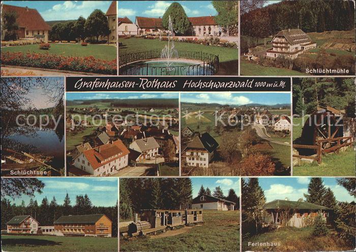 Grafenhausen Schwarzwald Ferienhaus Schluechtmuehle Schluechtsee