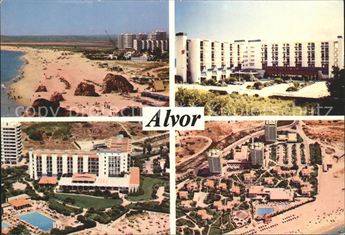 Alvor Strand Fliegeraufnahme