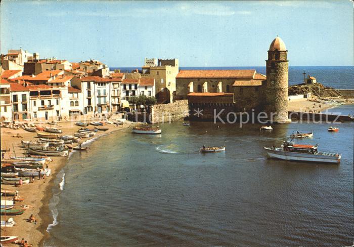 Collioure Strand Sankt Vincent Kapelle