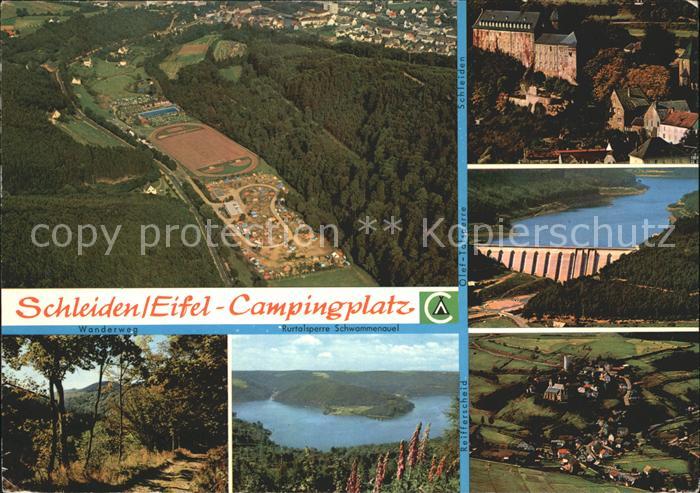 Schleiden Eifel Campingplatz Fliegeraufnahme