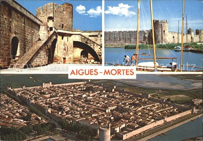 Aigues-Mortes Gard Fliegeraufnahme