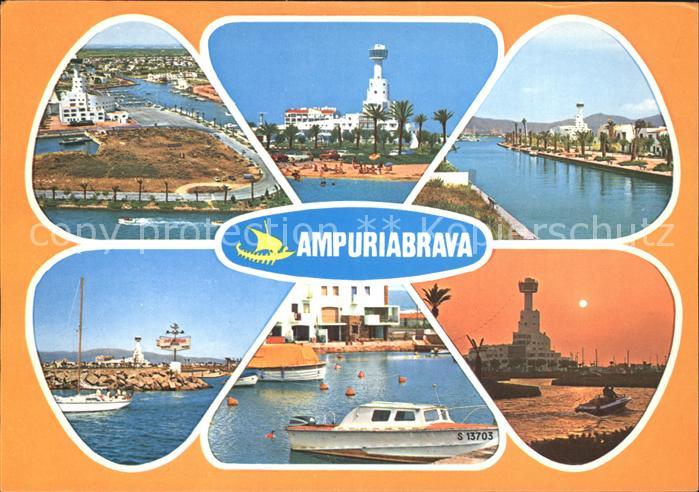 Ampuriabrava Fliegeraufnahme Hafen