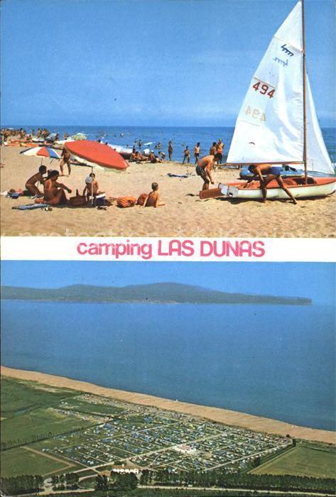San Pedro Pescador Fliegeraufnahme Camping Las Dunas