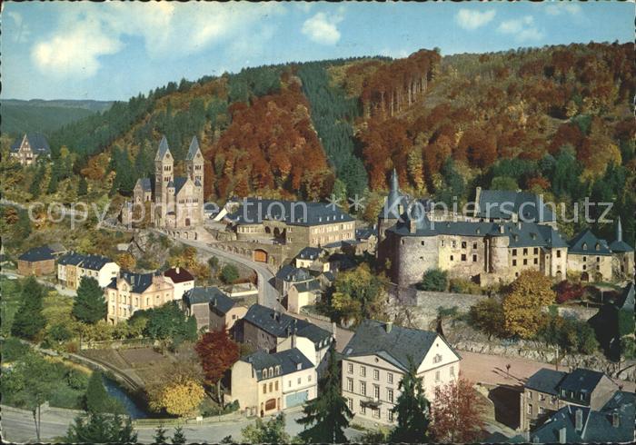 Clervaux Gesamtansicht mit Burg