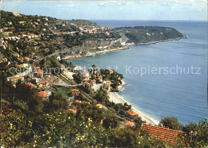 Roquebrune-Cap-Martin Fliegeraufnahme