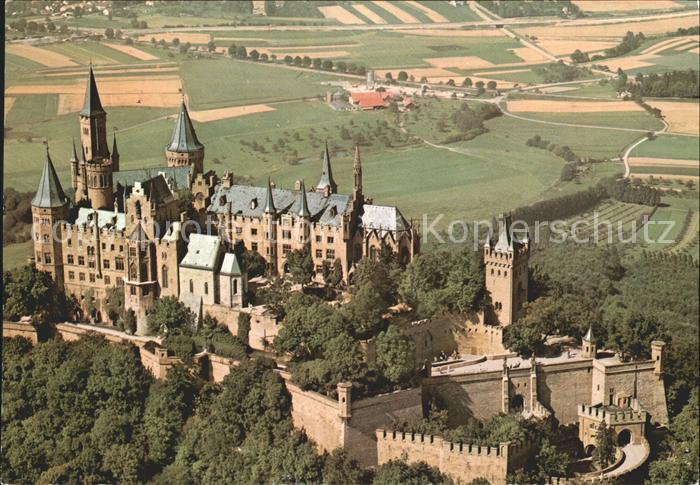 Hohenzollern Fliegeraufnahme Burg