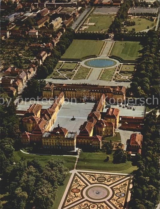 Ludwigsburg Fliegeraufnahme Schloss