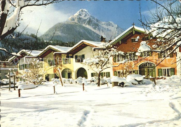 Mittenwald Bayern Gegen Wettersteinspitze