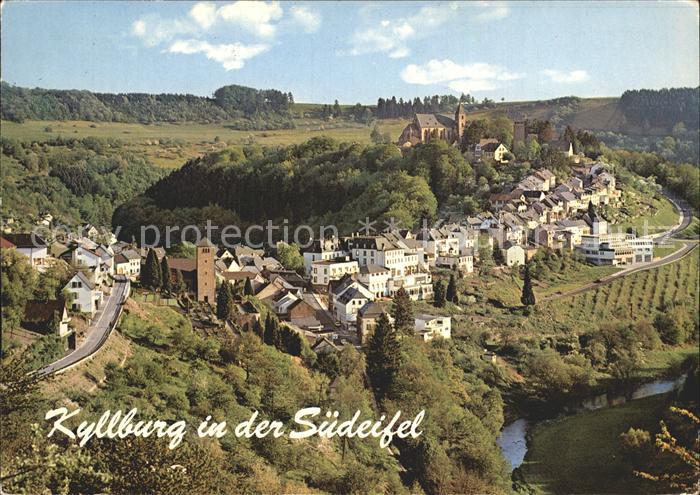 Kyllburg Rheinland-Pfalz Fliegeraufnahme