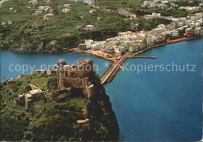 Ischia Fliegeraufnahme Schloss