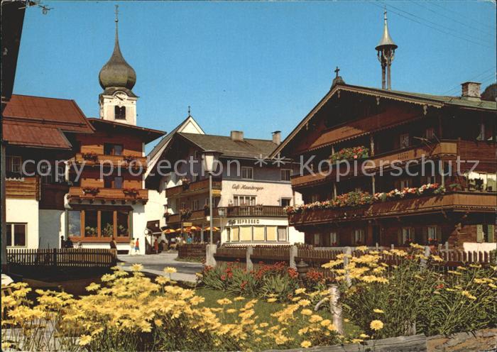 Westendorf Tirol Strassenbild