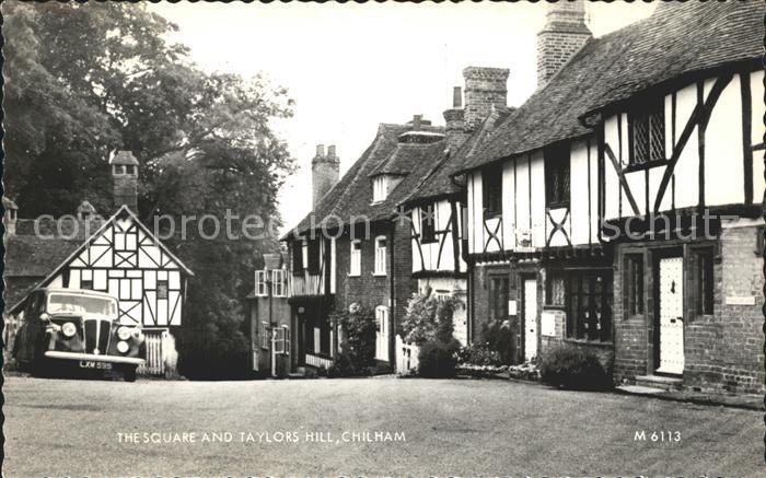 Chilham The Square and Taylors Hill
