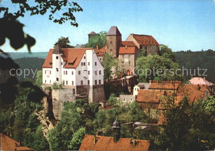 Hohnstein Saechsische Schweiz Burg Hohnstein