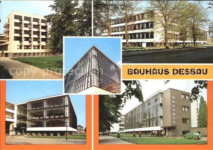 Dessau-Rosslau Bauhaus Atelierhaus Fachschultrakt Werkstattgebaeude Werkstaetten