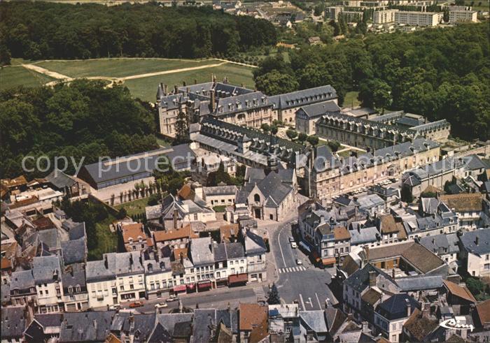 Villers-Cotterets Chateau Francois 1er Maison de retraite Vue aerienne