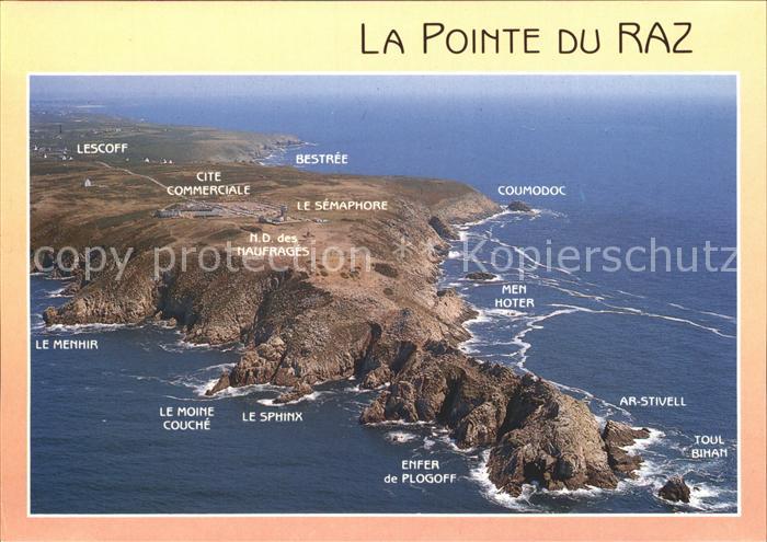 Pointe du Raz Vue generale aerienne