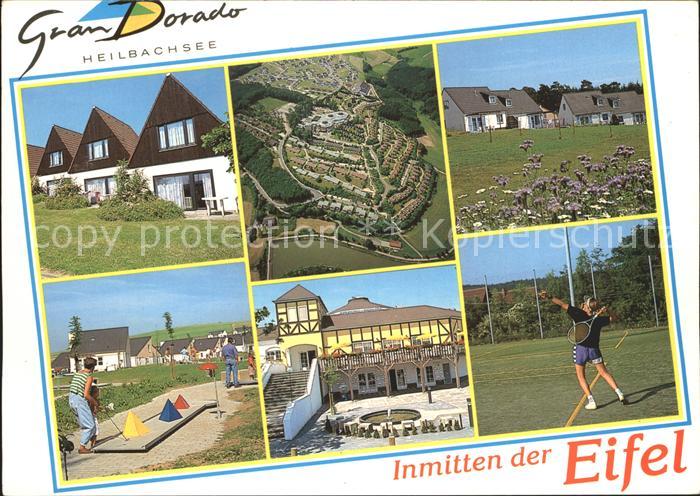 Gunderath Bungalowpark Gran Dorado Fliegeraufnahme Minigolfanlage Tennisplatz