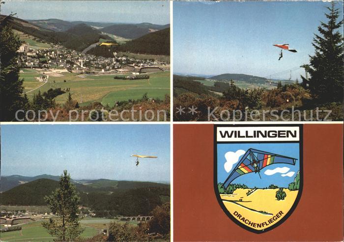 Willingen Sauerland Totalansicht Naturpark Drachenflieger