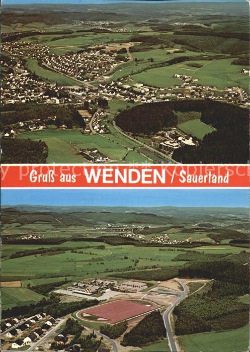 Wenden Suedsauerland Fliegeraufnahmen