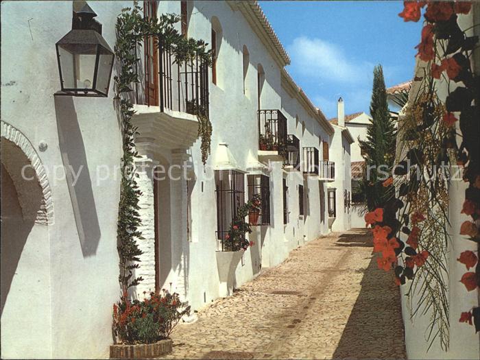 Fuengirola Barrio Pueblo Lopez calle tipica