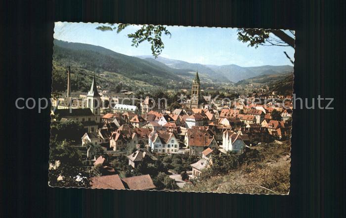 Munster Haut Rhin Elsass Vue generale