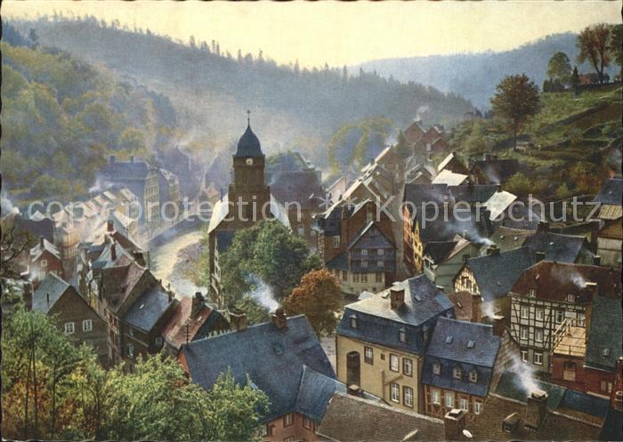 Monschau Montjoie NRW Ortsansicht