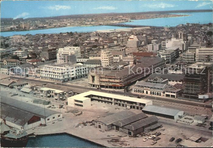 Lagos Algarve Portugal Vue aerienne de la zone des magasins
