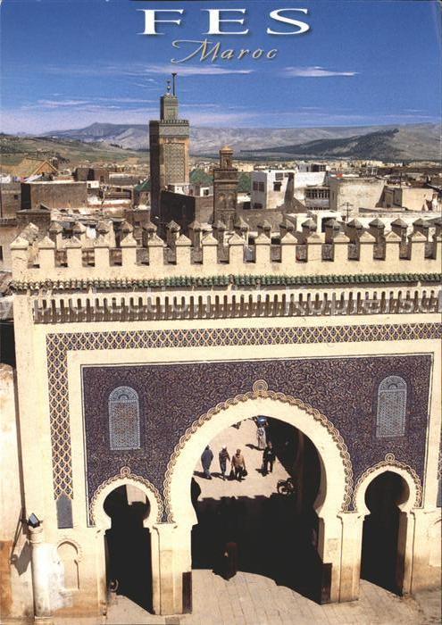 Fes Fez Maroc Stadtblick