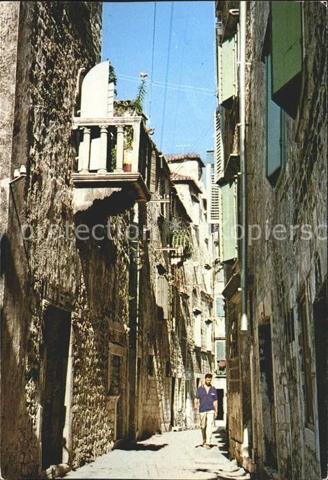 Trogir Trau Gaesschen