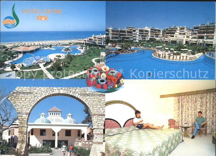 Antalya Hotel Defne Star Swimmingpool Torbogen Zimmer