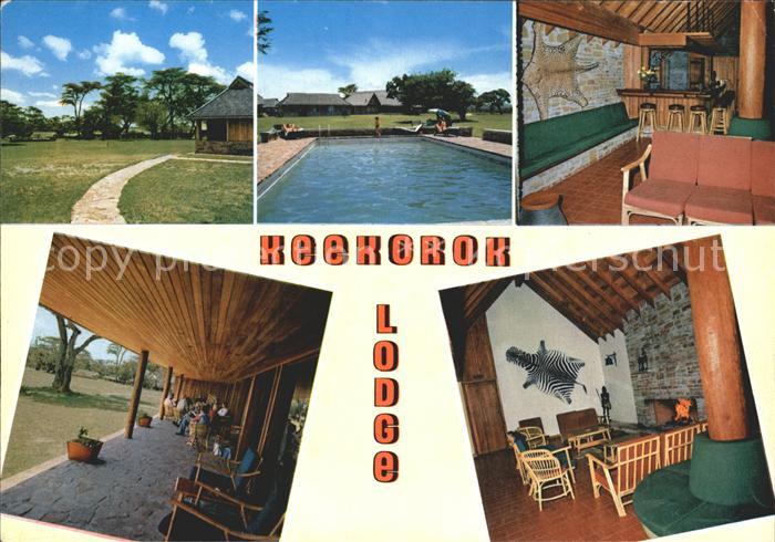 Nairobi Keekorok Lodge Swimmingpool Terrasse Gaststube