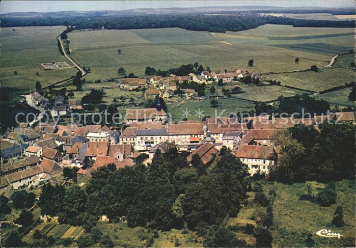 Champlemy Vue generale aerienne