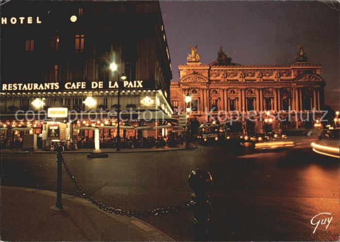 Paris La place et le theatre Academie Nationa
