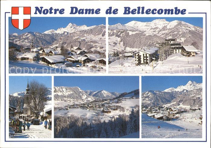 Notre-Dame-de-Bellecombe Station sous la neige
