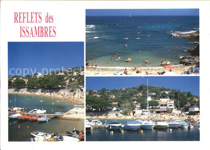 Les Issambres Var La plage Le port