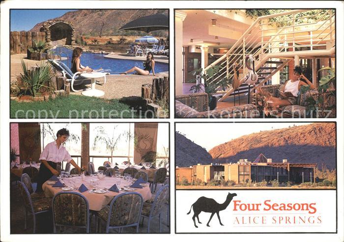 Alice Springs Hotel Four Seasons Swimmingpool Gastraum