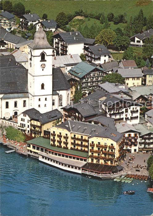 St Wolfgang Wolfgangsee Fliegeraufnahme