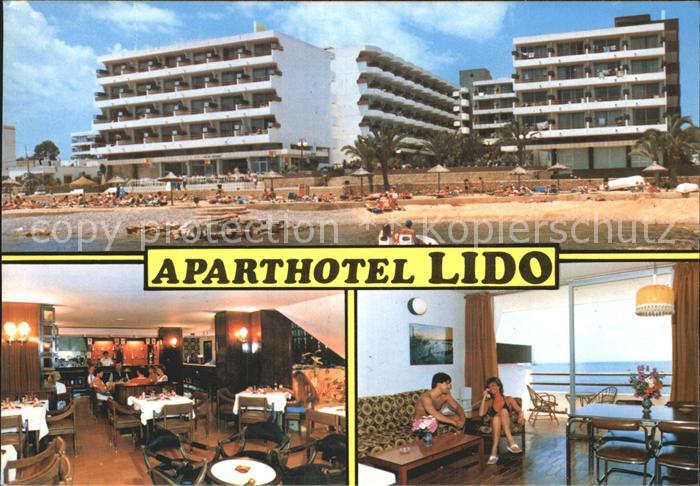 Ibiza Islas Baleares Aparthotel Lido Gastraum Zimmer Strand