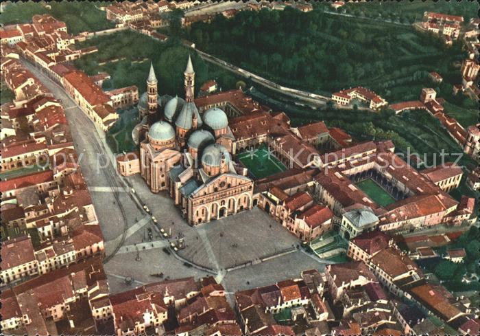 Padova Basilica del Santo Fliegeraufnahme