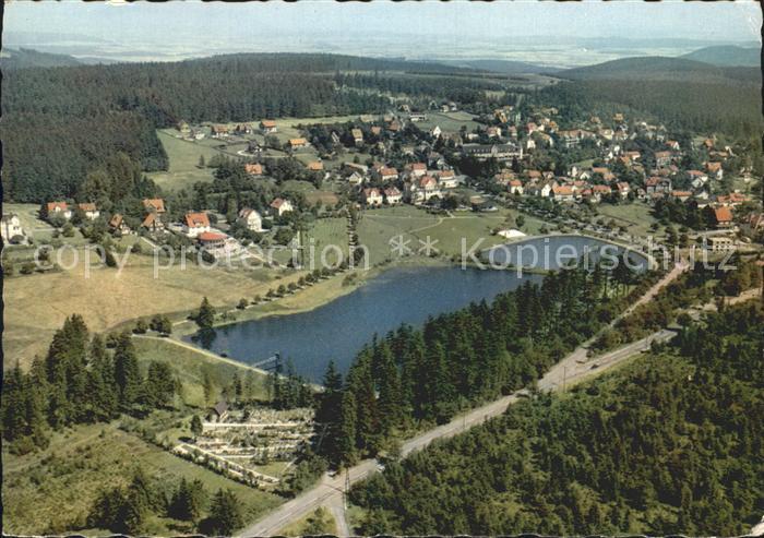 Hahnenklee-Bockswiese Harz Fliegeraufnahme
