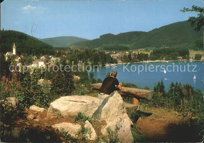 TITISEE Schwarzwald BW Seepanorama