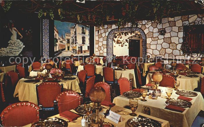 Miami Florida Flamenco Supper Club Gastraum